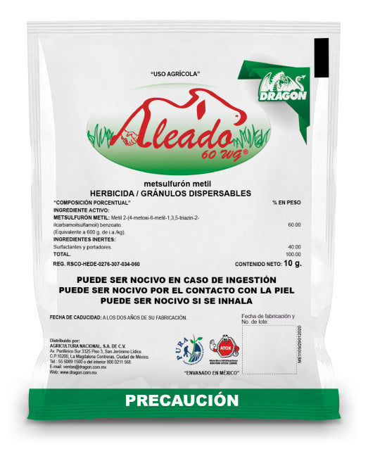 Aleado, Control de Pastizales en Potreros 10Gr